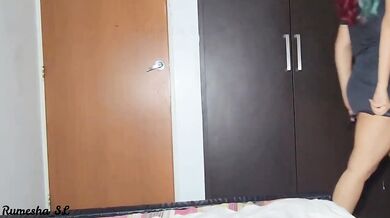 Sri Lankan Receptionist Destroyed by Office Boss in Public Amateurs