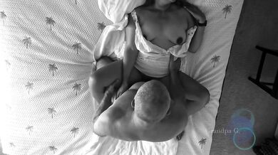 Hung Grandpa G Takes Care of Orgasmic Squirting Hot Granny Gushing