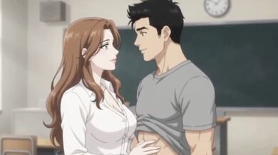 Substitute Teacher Destroyed Student After Class Finished Hentai Anime Hot Sex Creampie
