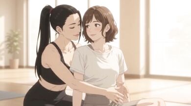 Yoga Class Turns Intimate Lesbian Sex Destroyed Gushing Choked