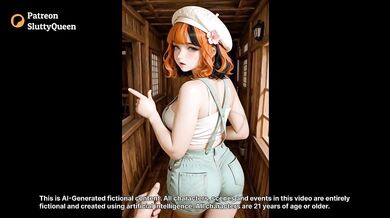 Big Ass Cutie In Overalls Gets Destroyed Doggy Style By BF In Cabin