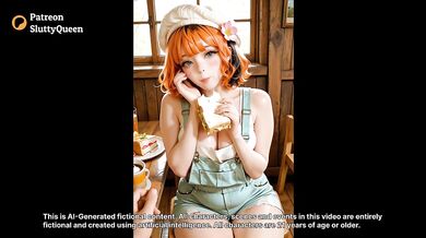 Big Ass Cutie In Overalls Gets Destroyed Doggy Style By BF In Cabin