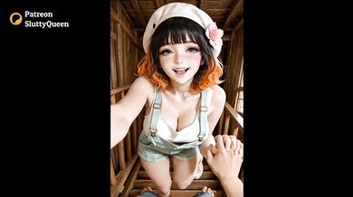 Big Ass Cutie In Overalls Gets Destroyed Doggy Style By BF In Cabin