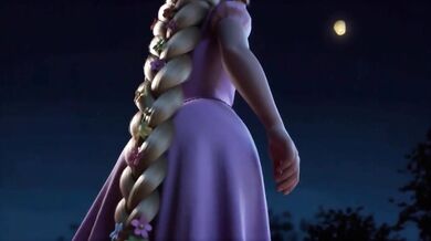 Cartoon Rapunzel Destroyed By Muscular Men In Nighttime Double Penetration Creampie