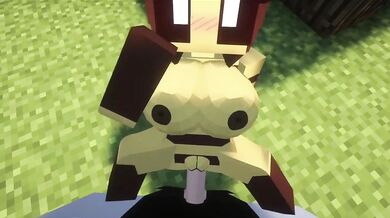 Bee Girl Is A Pervert Destroyed Gushing Choked Jenny Mod Minecraft Big Tits Cartoon Gaming HD Porn