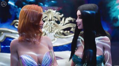 Seven Realms PC Playthrough Brunette Cartoon Uncensored Big Tits Gushing Destroyed Choked XXXNinjas Adult Visual Novel Game