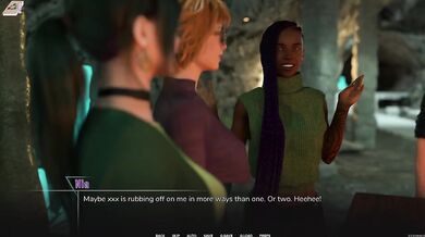 Taboo University PC Gameplay Destroyed Gushing Choked Blonde MILF Big Tits Blowjob