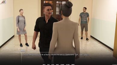 Taboo University PC Gameplay Destroyed Gushing Choked Blonde MILF Big Tits Blowjob
