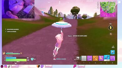 Chubby Solo Girl Masturbates With Dildo And Cumming Big Naked Tits Fortnite Gameplay