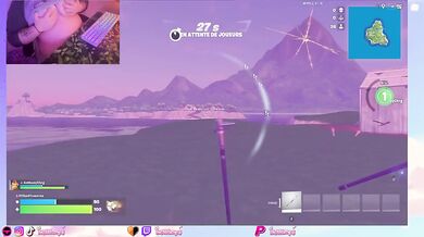 Chubby Solo Girl Masturbates With Dildo And Cumming Big Naked Tits Fortnite Gameplay