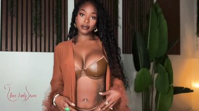Ebony Goddess Destroyed Gushing Clit Dick Caught Masturbating BNWO JOI POV