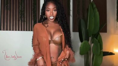 Ebony Goddess Destroyed Gushing Clit Dick Caught Masturbating BNWO JOI POV