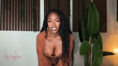 Ebony Goddess Destroyed Gushing Clit Dick Caught Masturbating BNWO JOI POV