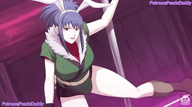 Guren Bunny Suit Blow Job Big Tits for her boss hentai by PandaDaddy