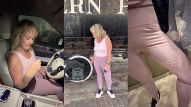 Blonde Verified Model Destroyed Public Pissing Solo Female Exclusive HD Porn Gushing Choked
