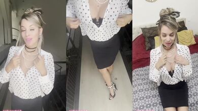 Double Penetration Destroyed Polly Gardel Blonde Amateur MILF Jouissance Solo Striptease High Heels Fuck