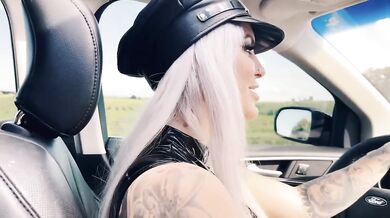 Canadian Girl Squirted So Hard in Public Car She Washed Windshield Then Took Random Stranger in Ass
