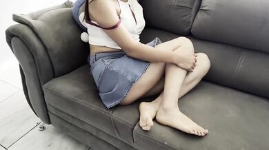 Mexican Stepdaughter Seduces Her Stepdad While Mom Is Away