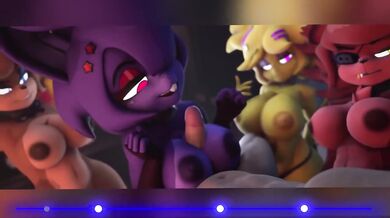 Five Nights Of Fucking Beaten By Big Tits Choked Gushing HMV PMV