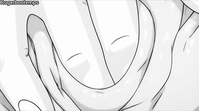 Hentai Cartoon Threesome Destroyed by Creampie in Sauna