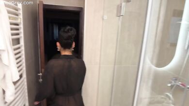 I Destroyed Her Sloppy Deepthroat And Anal Pounding Before Date