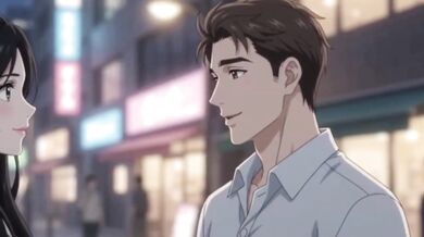 Random Roadside Stranger Accepted One Night Stand Offer For Hentai Anime Creampie