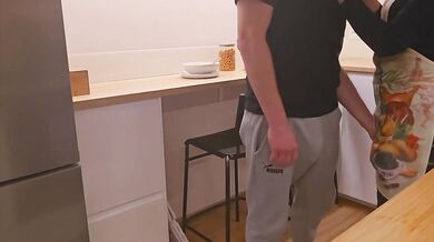 Blond MILF Destroyed He Chose Soup Or Sex At The Counter HD Amateur Verified
