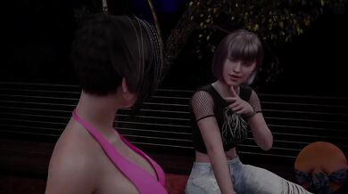 Sunville Gaming Milfs Destroyed Gushing Choked Threesome FFM Slutty Big Ass Hot Kissing Pussy Fingering