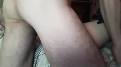 Blonde Tattoo Amateur Destroyed By Double Penetration Choked And Gushing