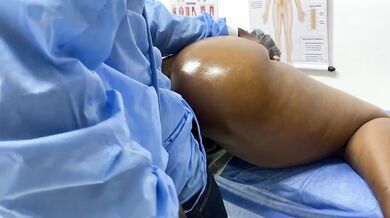 Doctor Touched Her To Examine But She Got Excited With Big Ass Latina In Fake Hospital