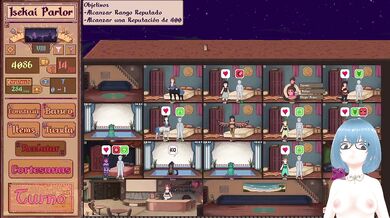 Isekai Parlor Simulator Demo Gameplay 9 Destroyed Gushing Big Tits