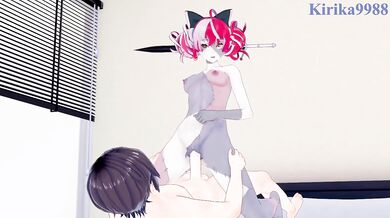 Kureiji Ollie Destroyed Me With Gushing Cumshots In Rough Hentai