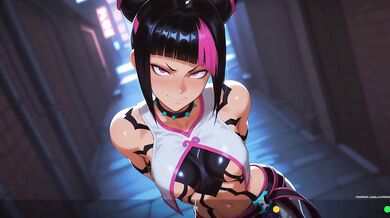 Animated Juri Han Street Fighter Cock Hero JOI HFO Hand Free Orgasm Fap Hero Anime Cartoon HD Porn