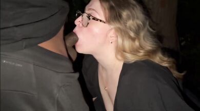 Real Couple Homemade BBW PAWG Hiker Flashes Ass And Tits In Public Leading To Hot Sex In The Woods