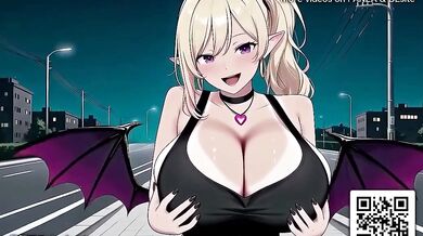 Free Street Gyaru Succubus Paizuri AI Animation HD Porn Destroyed Gushing Mass Cum