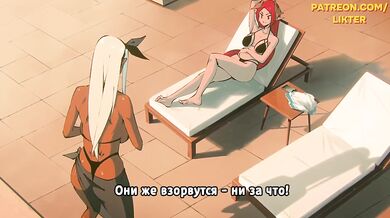 Succubus Girls Summer Play Big Boobs Animated Cartoon Story Destroyed