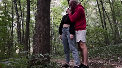 Extreme Forest Taboo Sex With Stranger Destroyed By Big Dick