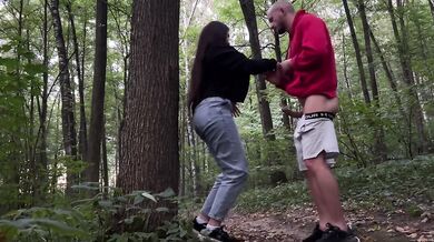 Extreme Forest Taboo Sex With Stranger Destroyed By Big Dick