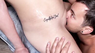 French Blonde Pussy Licking and Fingering Drives Her to Raw Orgasm Close Up