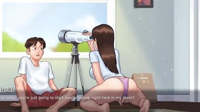 Summertime Saga Step Sis Pussy Eating Big Ass Big Dick Cumshot Gaming 18 Plus