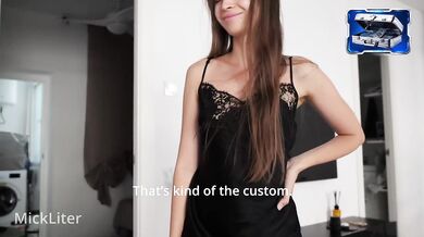 Courier Begs For Deep Throat And Cowgirl Riding Big Dick