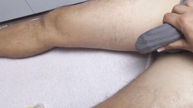Forbidden Touch During Massage Therapy! HOT Masseuse Didn't Stop Until Client Cums Inside His Underwear