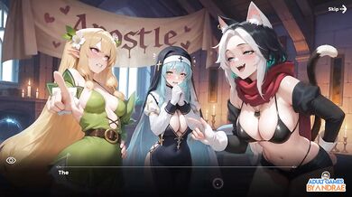 Isekai Waifu Overlord Gameplay Part 1 Destroyed Gushing Choked Wet Hentai