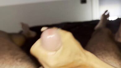 Italian Amateur Couple Handjob Perfect Tits Sweet Moans Loud Moaning Orgasm