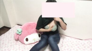 Cute Japanese Girl Masturbates In Jeans Until Crotch Gets Soaked Wet