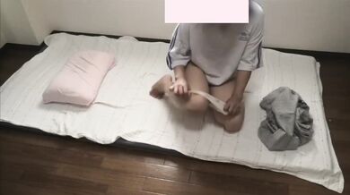 Bored Asian Amateur Japanese College Student Solo Masturbation Gushing No Partner HD