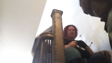 BBC BBW Big Ass Milf Cheating With Neighbor Almost Caught On Stair Well Amateur HD