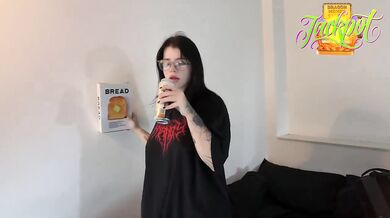 Goth Teen Secured Rough BDSM Bondage Through Her Pleas