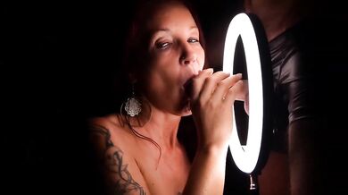 French Amateur Redhead Cigarette Smoking Blowjob Orgasm Destroyed Gushing MILF Blue Eyes Tattooed