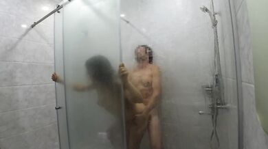 Sonia Gonzalez Hard Shower Fuck Tonight Doggystyle Cum On Back